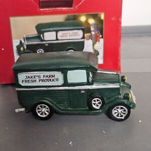 St. Nicholas Square Village Collection Jake's Farm Fresh Produce Christmas